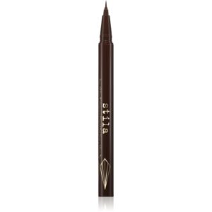 Stila Cosmetics Stay All Day Micro Tip eyeliner rezistent la apă culoare Dark Brown 0.5 ml-ro
