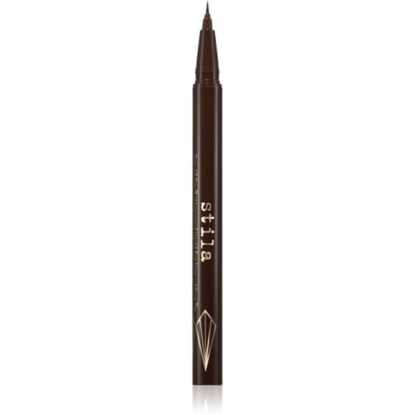 Stila Cosmetics Stay All Day Micro Tip eyeliner rezistent la apă culoare Dark Brown 0.5 ml-ro