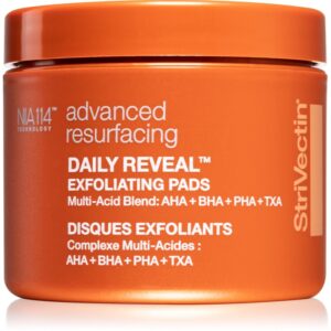 StriVectin Advanced Resurfacing Daily Reveal Exfoliating Pads tampoane exfoliante pentru netezirea pielii si inchiderea porilor 60 buc-ro