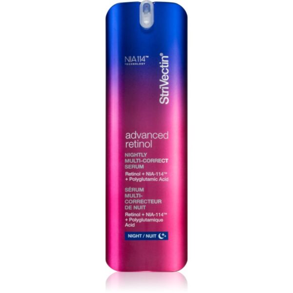 StriVectin Advanced Retinol Nightly Multi-Correct Serum ser de noapte pentru regenerarea pielii cu efect de revitalizare cu retinol 30 ml-ro