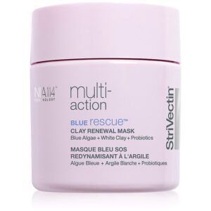 StriVectin Multi-Action Blue Rescue Clay Renewal Mask masca facială pentru curatarea tenului cu efect de hidratare 94 g-Țena
