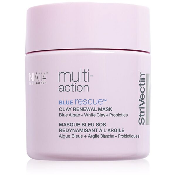 StriVectin Multi-Action Blue Rescue Clay Renewal Mask masca facială pentru curatarea tenului cu efect de hidratare 94 g-Țena