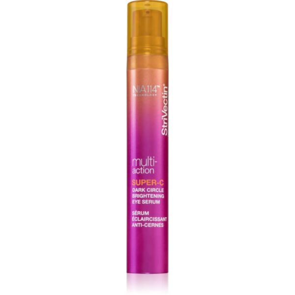 StriVectin Multi-Action Super-C Dark Circle Brightening ser de ochi împotriva pungilor și a ridurilor cu vitamina C 15 ml-ro