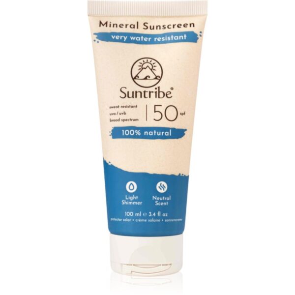 Suntribe Mineral Sunscreen crema de fata cu minerale pentru protectie SPF 50 100 ml-ro