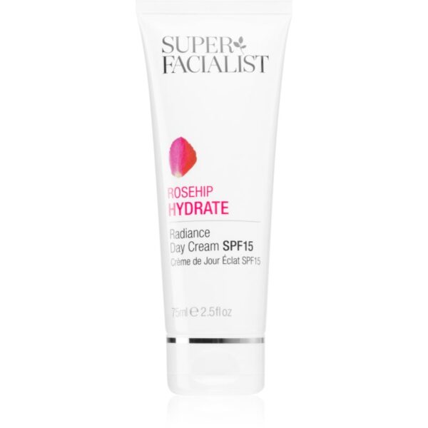 Super Facialist Rosehip Hydrate crema hidratanta de zi cu protectie solara SPF 15 75 ml-Țena