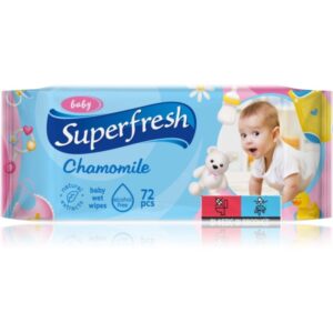 Superfresh Baby Chamomile servetele delicate pentru copii pentru piele sensibila 72 buc-ro