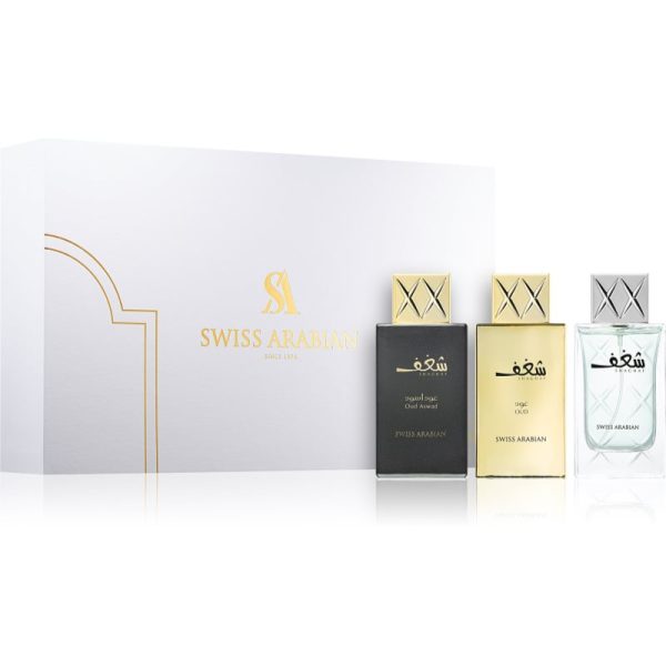 Swiss Arabian Shaghaf set cadou pentru bărbați 3x75 ml-ro