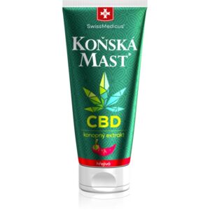 SwissMedicus Horse ointment with CBD warm unguent cu efect termogen 200 ml-Țena