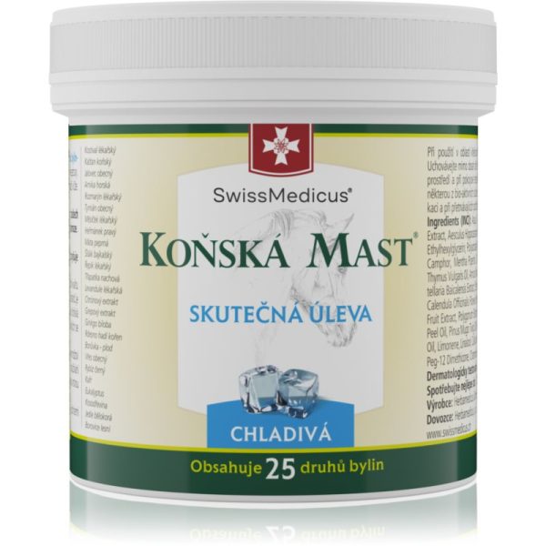 SwissMedicus Koňská mást chladivá unguent cu efect racoritor 250 ml-ro