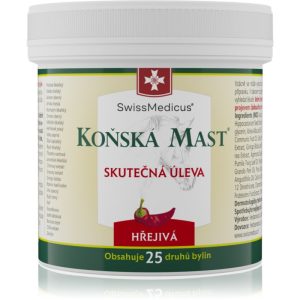 SwissMedicus Koňská mást hřejivá unguent cu efect termogen 250 ml-ro