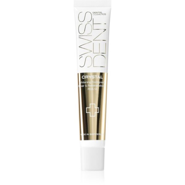 Swissdent Crystal Repair and Remineralisation Pasta reminelizare pentru dinti cu efect de albire 50 ml-ro