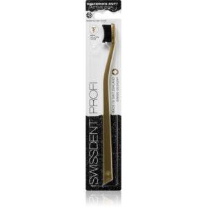 Swissdent Whitening Gold Active Coal perie de dinti 1 buc-ro