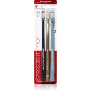 Swissdent Whitening Trio periuță de dinți moale 3 buc-Țena