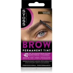 Syoss Brow Tint culoare pentru sprancene culoare Dark Brown 10 ml-ro