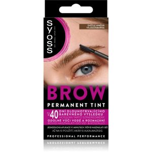 Syoss Brow Tint culoare pentru sprancene culoare Light Brown 10 ml-Țena