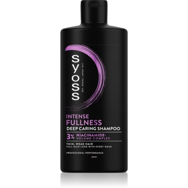 Syoss Intense Fullness Sampon pentru par fin volum si vitalitate 440 ml-ro