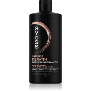 Syoss Intense Keratin sampon cu keratina împotriva părului fragil 440 ml-ro