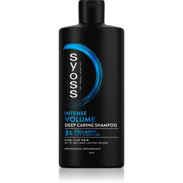 Syoss Intense Volume Sampon pentru par fin