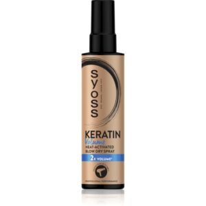 Syoss Keratin Volume spray pentru protecția termică a părului pentru volum maxim 200 ml-Țena