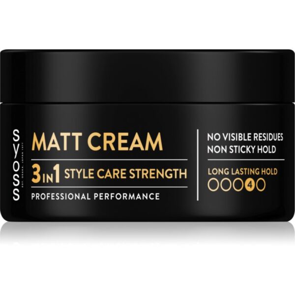 Syoss Matt Fiber pasta pentru styling mata pentru fixare și formă 100 ml-ro