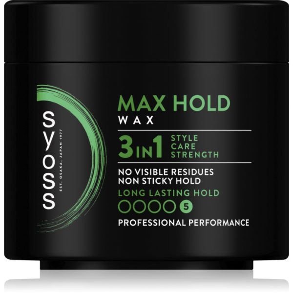 Syoss Max Hold ceara pentru styling cu fixare foarte puternica 150 ml-ro
