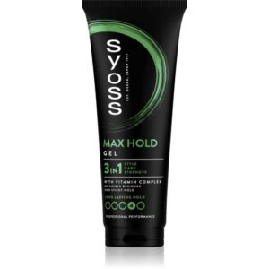 Syoss Max Hold gel de păr cu fixare puternică 250 ml-Țena
