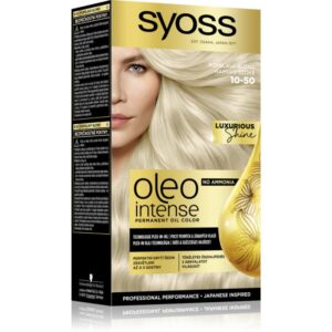 Syoss Oleo Intense Culoare permanenta pentru par cu ulei culoare 10-50 Light Ashy Blond 1 buc-ro