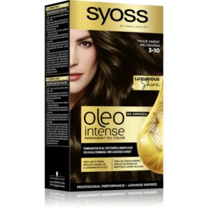 Syoss Oleo Intense Culoare permanenta pentru par cu ulei culoare 3-10 Deep Brown 1 buc-ro
