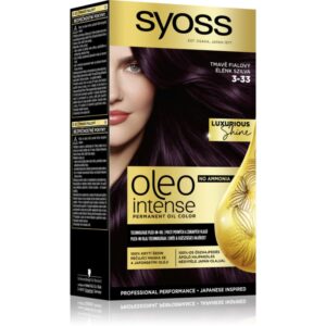 Syoss Oleo Intense Culoare permanenta pentru par cu ulei culoare 3-33 Rich Plum 1 buc-ro