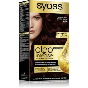 Syoss Oleo Intense Culoare permanenta pentru par cu ulei culoare 4-18 Mokka Brown 1 buc-ro