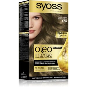 Syoss Oleo Intense Culoare permanenta pentru par cu ulei culoare 6-10 Dark Blond 1 buc-Țena