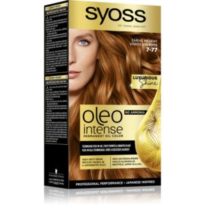 Syoss Oleo Intense Culoare permanenta pentru par cu ulei culoare 7-77 Red Ginger 1 buc-ro