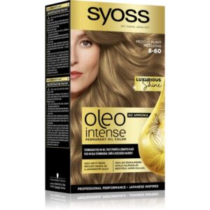 Syoss Oleo Intense Culoare permanenta pentru par cu ulei culoare 8-60 Honey Blond 1 buc-Țena