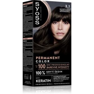 Syoss Permanent Color Culoare permanenta pentru par culoare 3_1 Dark Brown 1 buc-ro