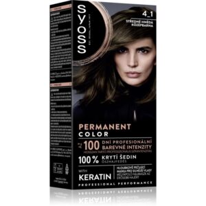 Syoss Permanent Color Culoare permanenta pentru par culoare 4_1 Medium Brown 1 buc-ro
