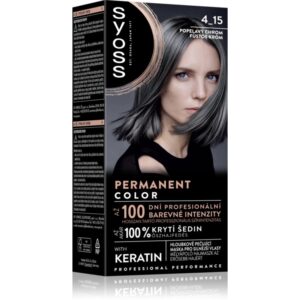 Syoss Permanent Color Culoare permanenta pentru par culoare 4_15 Dusty Chrome 1 buc-Țena