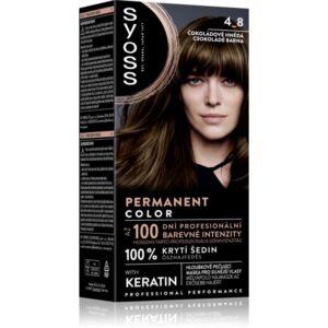 Syoss Permanent Color Culoare permanenta pentru par culoare 4_8 Chocolate Brown 1 buc-ro