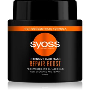 Syoss Repair Boost mască profund fortifiantă pentru păr împotriva părului fragil 500 ml-ro