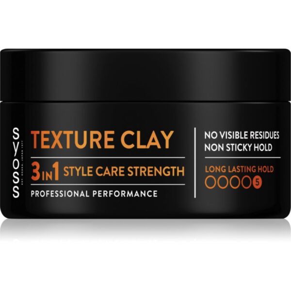 Syoss Texture Clay argilă styling cu fixare foarte puternică 100 ml-ro