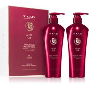 T-LAB Professional Aura Oil Body set cadou de par si de corp-Țena