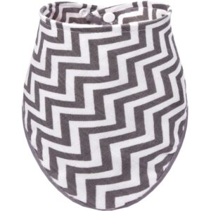 T-TOMI BIO Bamboo Bibs Grey Roofs bavețică 42x27 cm 1 buc-Țena