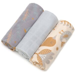 T-TOMI BIO Bamboo Diapers scutece textile Bierdie 70x70 cm 3 buc-ro