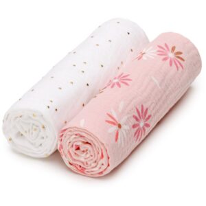T-TOMI BIO Muslin Diapers scutece textile Lily 65x65 cm 2 buc-ro