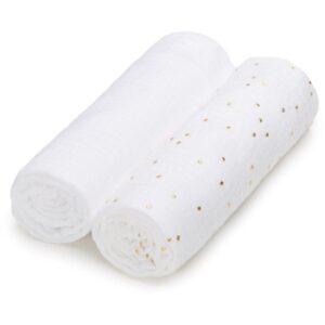 T-TOMI BIO Muslin Diapers scutece textile Sparkle 65x65 cm 2 buc-ro