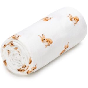 T-TOMI BIO Muslin Towel prosop Bunny 100 x 120 cm 1 buc-ro