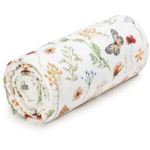 T-TOMI BIO Muslin Towel prosop Meadow 100 x 120 cm 1 buc-ro