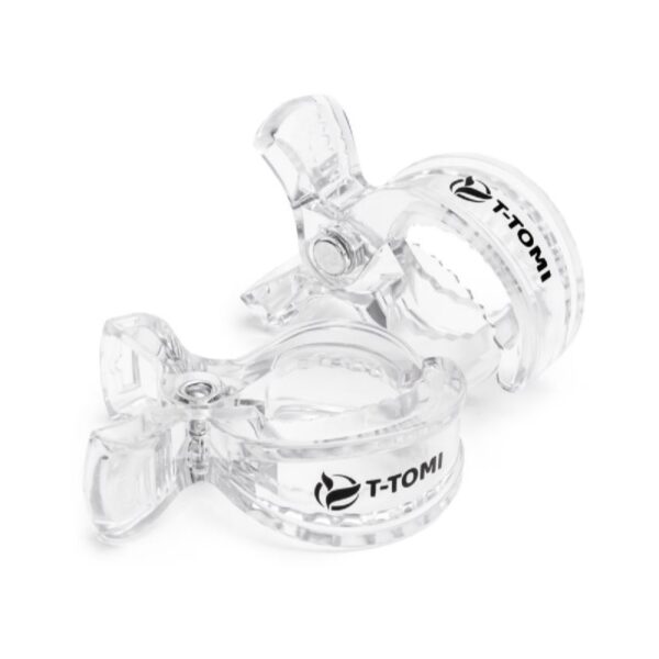 T-TOMI Clip clips pentru suzetă Clear 2 buc-ro