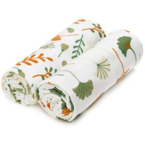 T-TOMI Cloth Towels Ginkgo prosop Ginkgo 80x100 cm 2 buc-ro