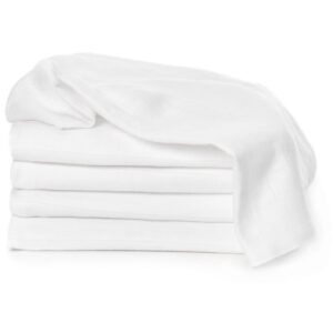 T-TOMI TETRA Cloth Diapers EXCLUSIVE COLLECTION White scutece textile White 70x70 cm 5 buc-ro