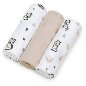T-TOMI TETRA Cloth Diapers HIGH QUALITY scutece textile Tigers70x70 cm 3 buc-ro